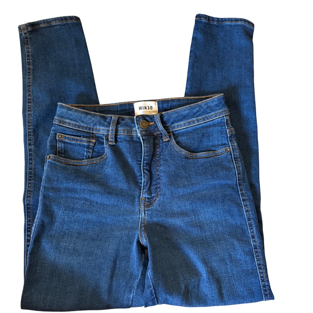 SEZANE Dark Wash Skinny Jeans Size 34 US 2